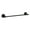 Matte Black, variant on Moen DN0718BL Iso 18" Wall Mounted Towel Bar - Black
