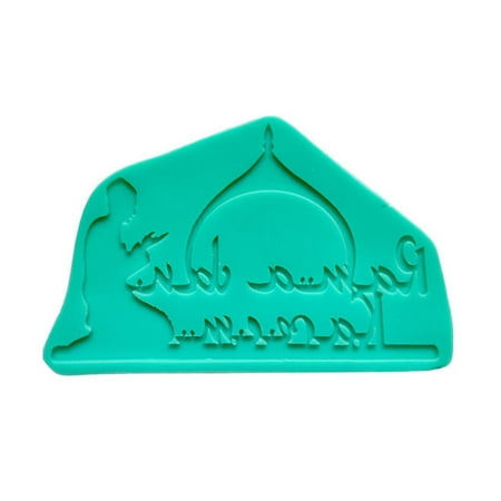 

JULYING Fondant Moulds Mousse Mould Gypsum Chocolate Mold Cake Mold Clay Molds Silicone Material Ramadan Styles 10 Styles Choose