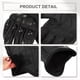 thumbnail image 3 of Guantes de montar Unique Bargains 1 par Guantes de motocicleta Guantes con pantalla táctil para hombres para ciclismo conducción de cuero negro L, 3 of 7