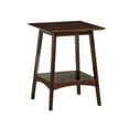 thumbnail image 1 of Alpine End Table, Espresso - 18 x 18 x 24 in., 1 of 1