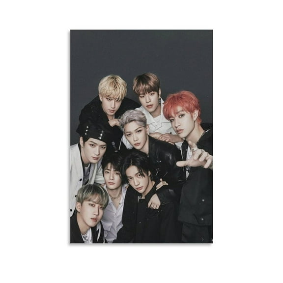 Stray Kids Canvas Art - Kpop Wall Art Hanging Decor for Modern Family