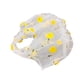 thumbnail image 5 of Bordado Bolso de flores Beach Tote Fashion Fashion Bols de malla transparente para Picnic Amarillo, 5 of 8