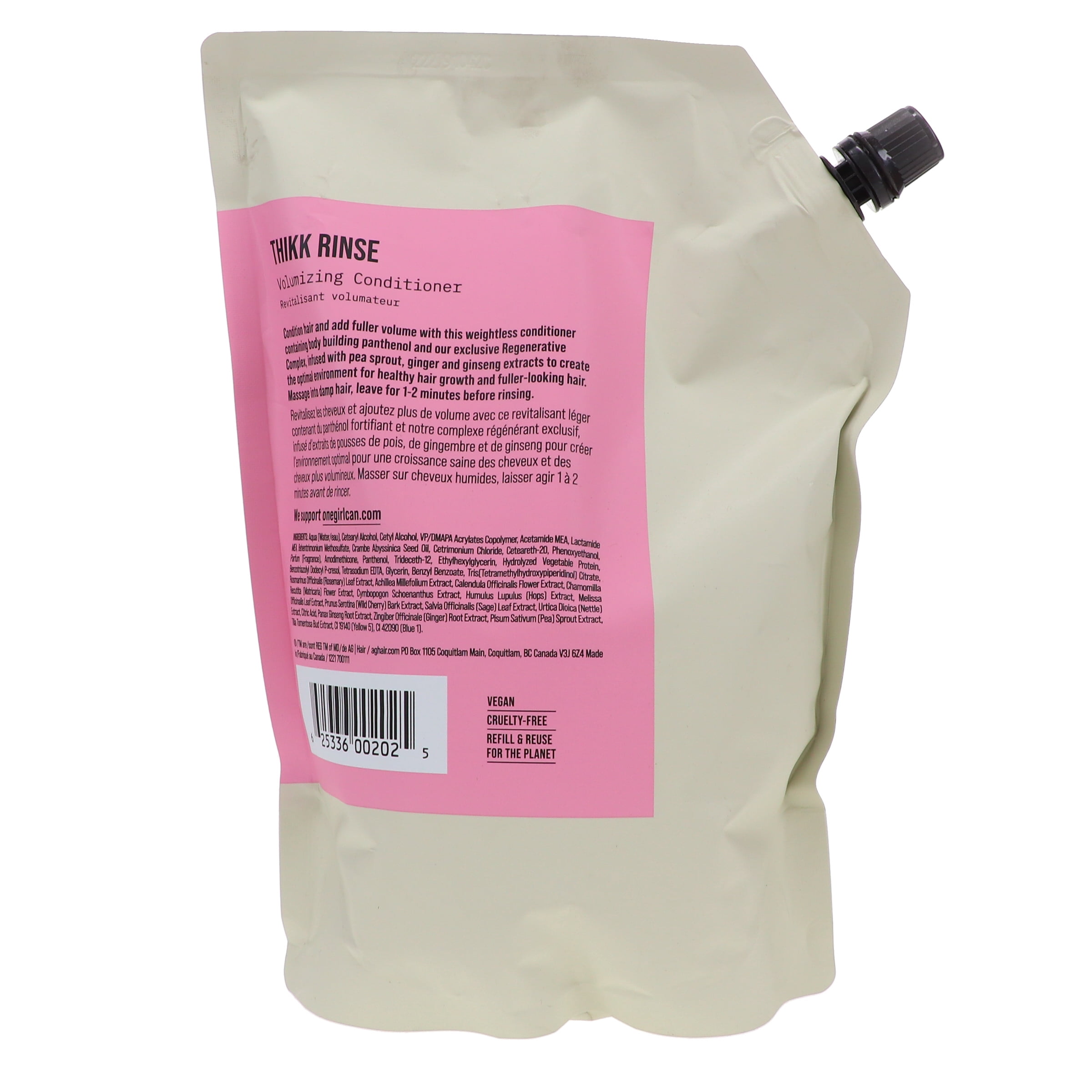 AG Care Thikk Rinse Volumizing Conditioner 33.8 oz
