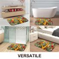 thumbnail image 3 of 1pc Colorful Birds on a Tree Absorbent Non-Slip Bathroom Thickened Flannel Rug Decor,Soft,Quick Drying,Suitable For Indoor/outdoor Use,Bathrooms,Bedrooms,Kitchens,Terrace,Laundry Rooms,16"x24", 3 of 9