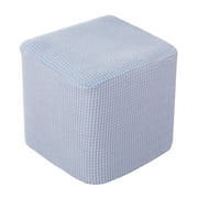 Ottoman Covers Slipcover Polyester Ottoman Slipcover Rectangle Ottoman Cover for Foot Stool Footrest Furniture Stretch -