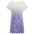 thumbnail image 3 of Purple Lavender Sundress Short Sleeve Dress Summer Women Clothes Dress for Women Dresses, 3 of 7