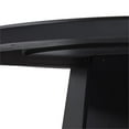 thumbnail image 4 of Pemberley Row Solid Pine Wood Black Dining Table Round Space-Saving 48" Unassembled, 4 of 13