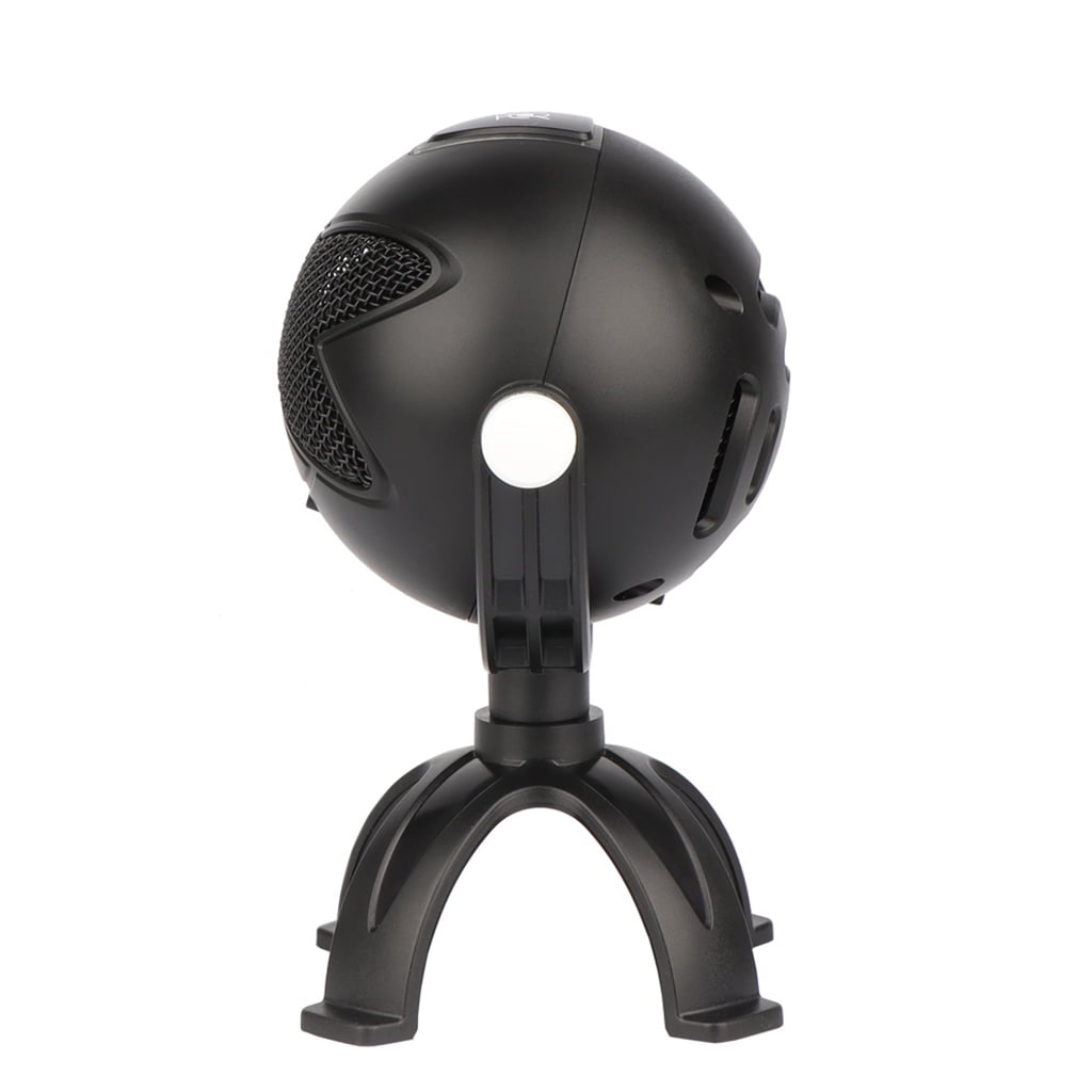 lanema Portable Wired Handheld Mic Home Party Metal Microphones Props Widely Use Durable Condenser Mics Type-C Port USB Cable