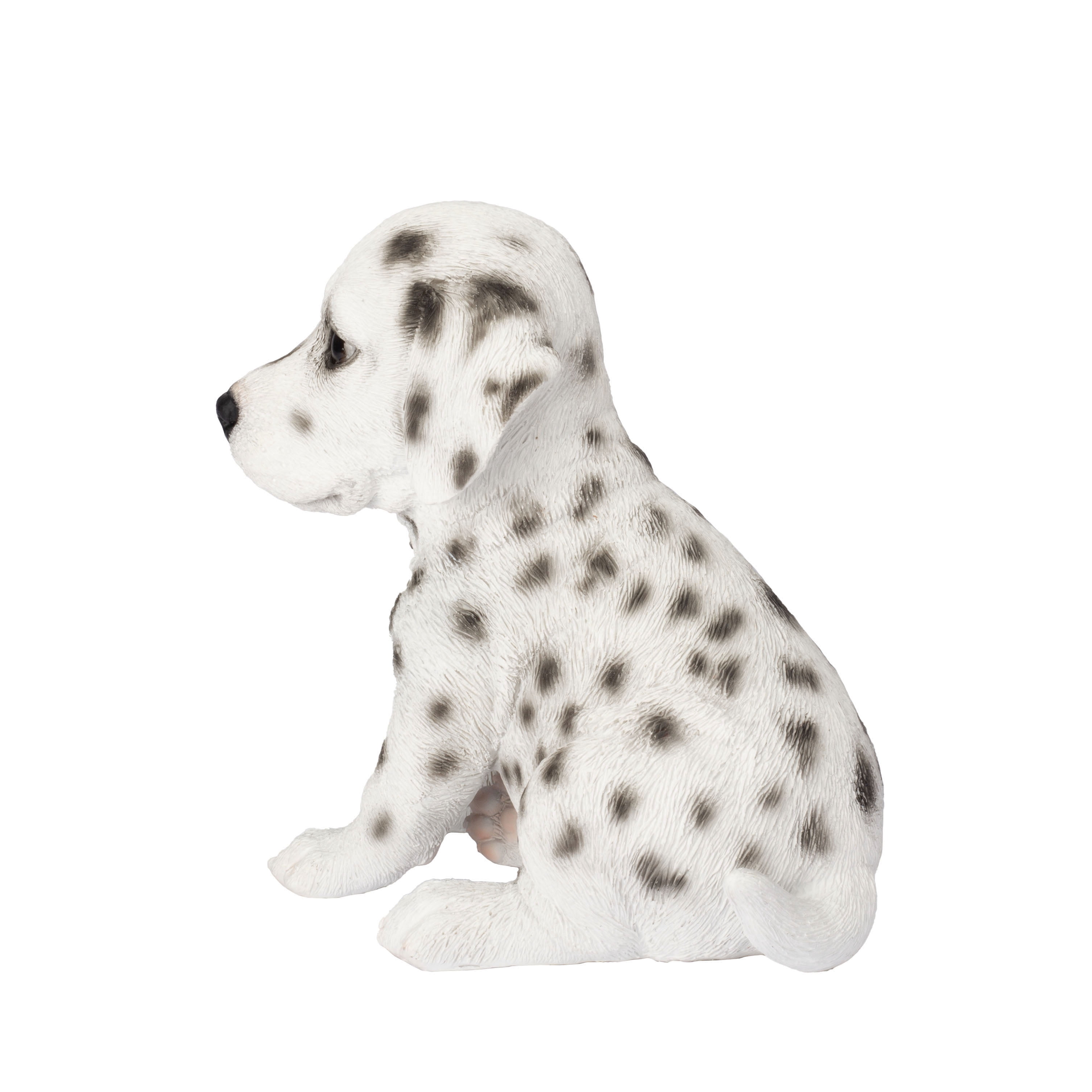 SOREAL White Dalmation Decorative Puppy Figurine for Home & Garden Décor, Handpainted Polyresin Dog Statue, Realistic Design | Gift for Dog Lovers | Weather-Resistant Indoor/Outdoor Decor