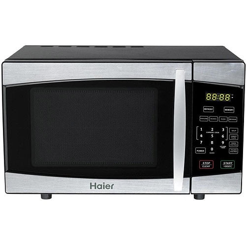 Haier 0.7 cu ft Microwave Oven, Stainless Trim