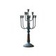 thumbnail image 1 of Adornos de candelabro de hierro antiguo retro for floristería, bodas, restaurantes occidentales, decoración navideña., 1 of 7