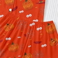 thumbnail image 5 of MVRLSH Womens Pajama Sets for Women 2 Piece Halloween Print Button Waist Short Sleeve Top And Shorts wear Sleepwear Soft Sleepwear Lounge Set Red - XXL, 5 of 7