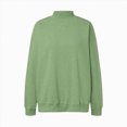 thumbnail image 4 of NOLDARES Womens Oversized Sweatshirts Mock Neck Pullover Long Sleeve Tops Fall Fashion Outfits Clothes,Green,XL, 4 of 4
