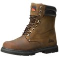 thumbnail image 3 of Mens force Leather Closed Toe Ankle Safety Boots, 3 of 5