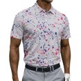 thumbnail image 3 of HAJWOH Polo Shirts for Men Short Sleeve Golf Shirt Dry Athletic T-Shirt Moisture Wicking Top, 3 of 6