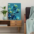 thumbnail image 5 of Eucalyptus Botanical Canvas Art, Blue Tone Floral Print, Modern Home Wall Decor, 5 of 8