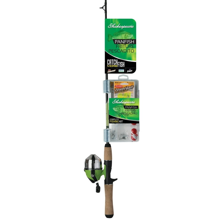 Shakespeare Catch More Fish 4'6 Panfish Ultra Light Spincasting Combo, 1pc