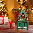 thumbnail image 2 of Wooden Christmas Calendar Christmas Decorations Desk Calendars Digital Calendar Desktop Calendar Decorations For Shelves Decor For Table Christmas Party Accessory Xmas Decor, 2 of 8