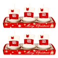 thumbnail image 1 of LOVEVERChristmas Candles Santa Snowman Gift House Candles For Home Party Decoration, 1 of 2