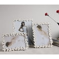 thumbnail image 2 of Marcos de fotos blancos de 17X12 cm, 1 pieza, marco de fotos familiar delicado, marco de fotos decorativo, foto elegante TUNC Sencillez, 2 of 3