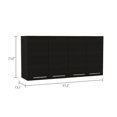 thumbnail image 4 of Depot E-Shop Oceana 120 Kitchen Cabinet Black Wengue, 4 of 7