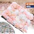thumbnail image 2 of 4PCS Artificial Flower Wall Rose Wall For Diy Wedding Street Background, 2 of 14