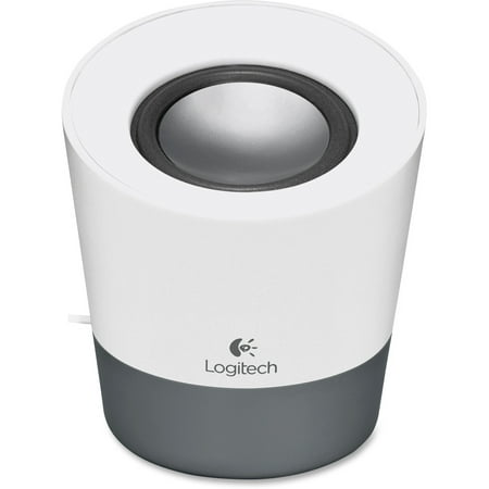 Logitech, LOG980000797, Z50 Multimedia Mini Speaker, 1, (Best Mini Speakers For Laptop)