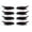 Pink, variant on Kiplyki 4Pairs Reusable Eyelid And Eyelash Stickers Application