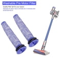 thumbnail image 1 of Fyydes 2 PCS Washable Pre Motor Filter for DYSON V6 V7 V8 DC62 DC61 DC58 DC59 DC74 Handheld Vacuum, Washable Pre Motor Filter, Indoor Vacuum Cleaner Filter, 1 of 7