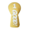 thumbnail image 4 of ZLight Golf Club Head Covers for Protection PU Durable Protective Sleeve Wood Headcover Number 5 Yellow Yellow Number 1, 4 of 4
