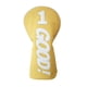 thumbnail image 1 of Funda de madera para palos de golf, cuello largo, piel sintética, impermeable, regalo para golfistas. No1 amarillo, 1 of 9