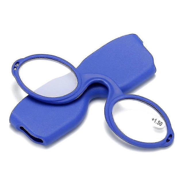 Gafas de lectura con clip nasal de silicona, minigafas de espuma para mujer y hombre, portátiles s202412243229