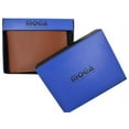 thumbnail image 2 of Moga Men's Bifold Genuine Leather Wallet With Double Center Flap And 3 ID Windows (Tan), 2 of 6