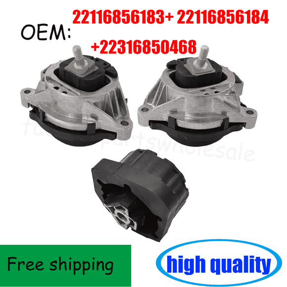 Installation of 3 engine motors and transmission for BMW 328i 330i xDrive X3 X4-