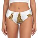 thumbnail image 1 of Balery Christmas Gnomes In Leopard Ropa Interior de Algodón para Mujer con Dibujo – Braguitas Cómodas y Elásticas, Estilo Clásico-X-Small, 1 of 6