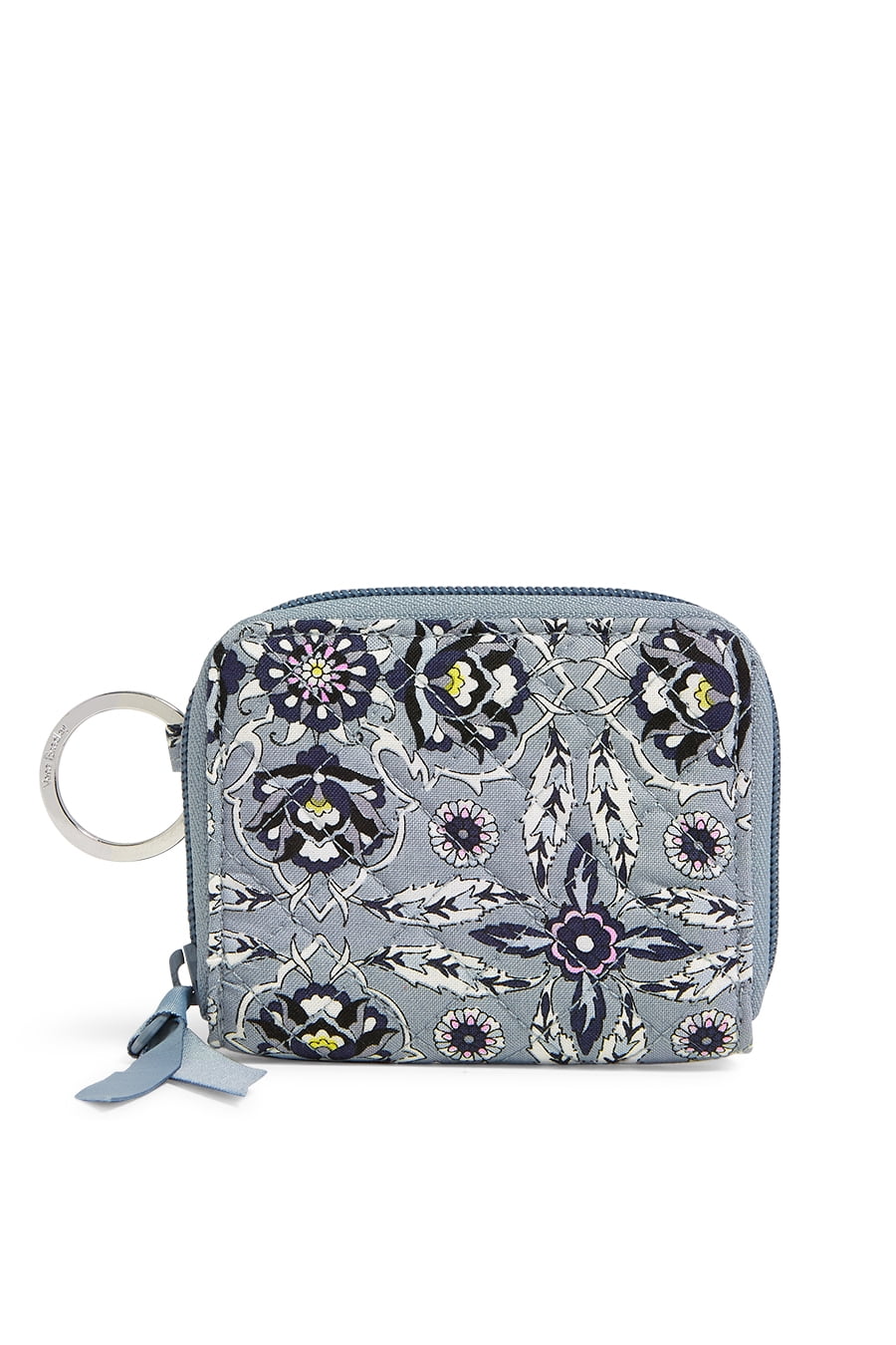 Vera Bradley Women's Recycled Cotton RFID Petite ZipAround Wallet