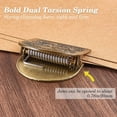 thumbnail image 6 of 1set Travelers Notebook Clip Metal Book Bill Binder Clips Holder Alloy Antique Bronze Vintage Butterfly Decorative Midori Travelers for TN Travelers Art Journaling Reading Decoration Accessories, 6 of 9
