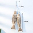 thumbnail image 4 of Wooden Fish Decor Hanging, Wood Fish Decorations For Wall, Rustic Nautical Fish Decor For Beach Theme, Home Decoration Fish Sculpture Home Decor For L, 4 of 5