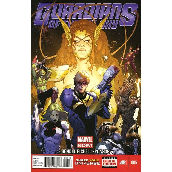 Guardians of the Galaxy (3rd Series) #5 VF ; Marvel Comic Book