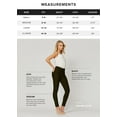 thumbnail image 6 of Conceited Women's Motivate Stretch Knit Ponte Pants - Dressy Leggings - Wear to Work, 6 of 6