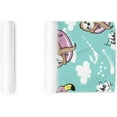 thumbnail image 4 of Face Towel Hand Cloth Terry Towels Washcloth Cute Sloth on Flamingo Bath Decor Gift Kitchen Soft,Quick Dry 30 X 15&nbsp;inch Wash Cloths, 4 of 5