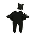 thumbnail image 4 of Kiapeise Baby Boy Girl Halloween Outfit Skeleton Romper Playsuit with Hats, 4 of 7