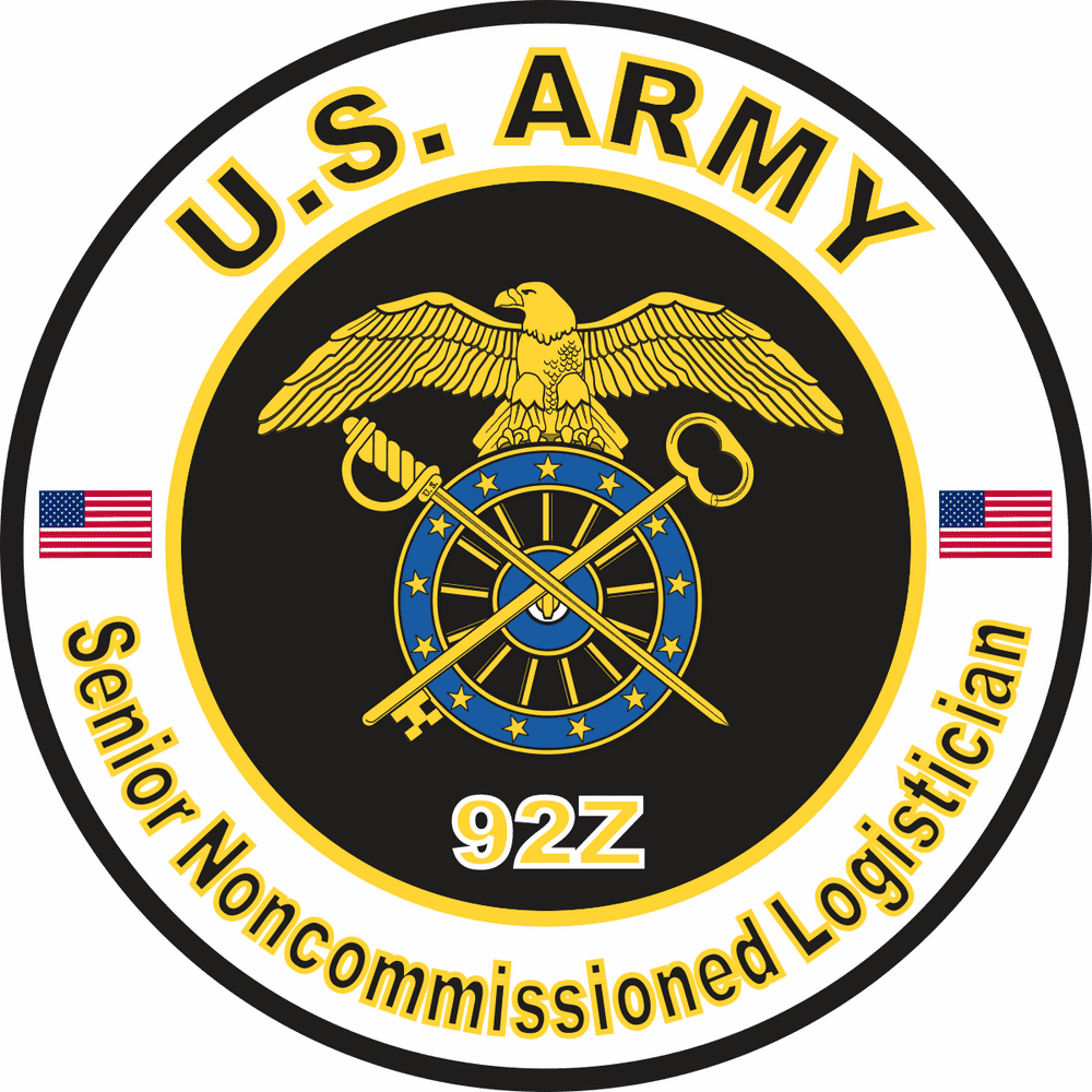 3 8 Inch U S Army Mos 92z Senior Noncommissioned Logistician Walmart