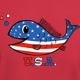 thumbnail image 3 of CafePress - American Fishy Dark T Shirt - Men's Classic Graphic Cotton T-Shirt, 3 of 4