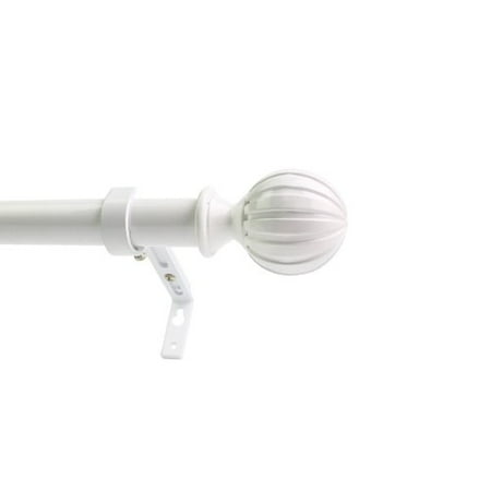 Window Hardware Set - Urbanest Single Curtain Rod and Hardware Set