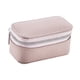 thumbnail image 3 of Caja de joyería portátil de terciopelo, estuche de viaje, cómoda caja de joyería de terciopelo suave para Rosa claro, 3 of 9