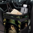 thumbnail image 6 of Saint Patrick's Day Foldable with Lid Leak-Proof Hanging Storage Bag Mini Trash Can Car Trash Bin Trash Can for Car, 6 of 6
