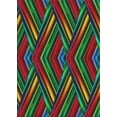 thumbnail image 1 of Ahgly Company Machine Washable Indoor Rectangle Transitional Fall Forest Green Area Rugs, 8' x 10', 1 of 7