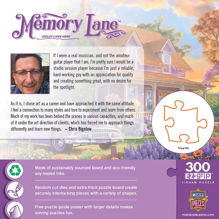 MasterPieces, Memory Lane - Violet Lives Here 300 Piece EZ Grip