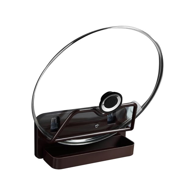 Wosthever Estante para tapa de olla sin perforaciones, estante de almacenamiento para tabla de cortar multifuncional montado en la pared para cocina, Organizadores de utensilios de cocina Numero 3 Wosthever HA026699-03